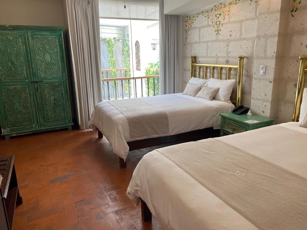 ארקוויפה Katari Hotel At Plaza De Armas מראה חיצוני תמונה