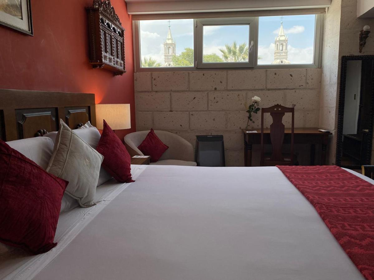 ארקוויפה Katari Hotel At Plaza De Armas מראה חיצוני תמונה