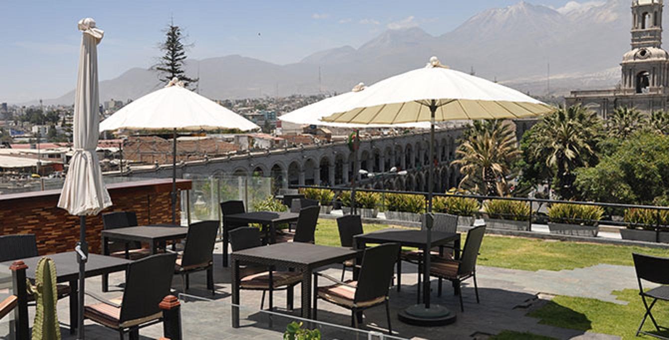 ארקוויפה Katari Hotel At Plaza De Armas מראה חיצוני תמונה