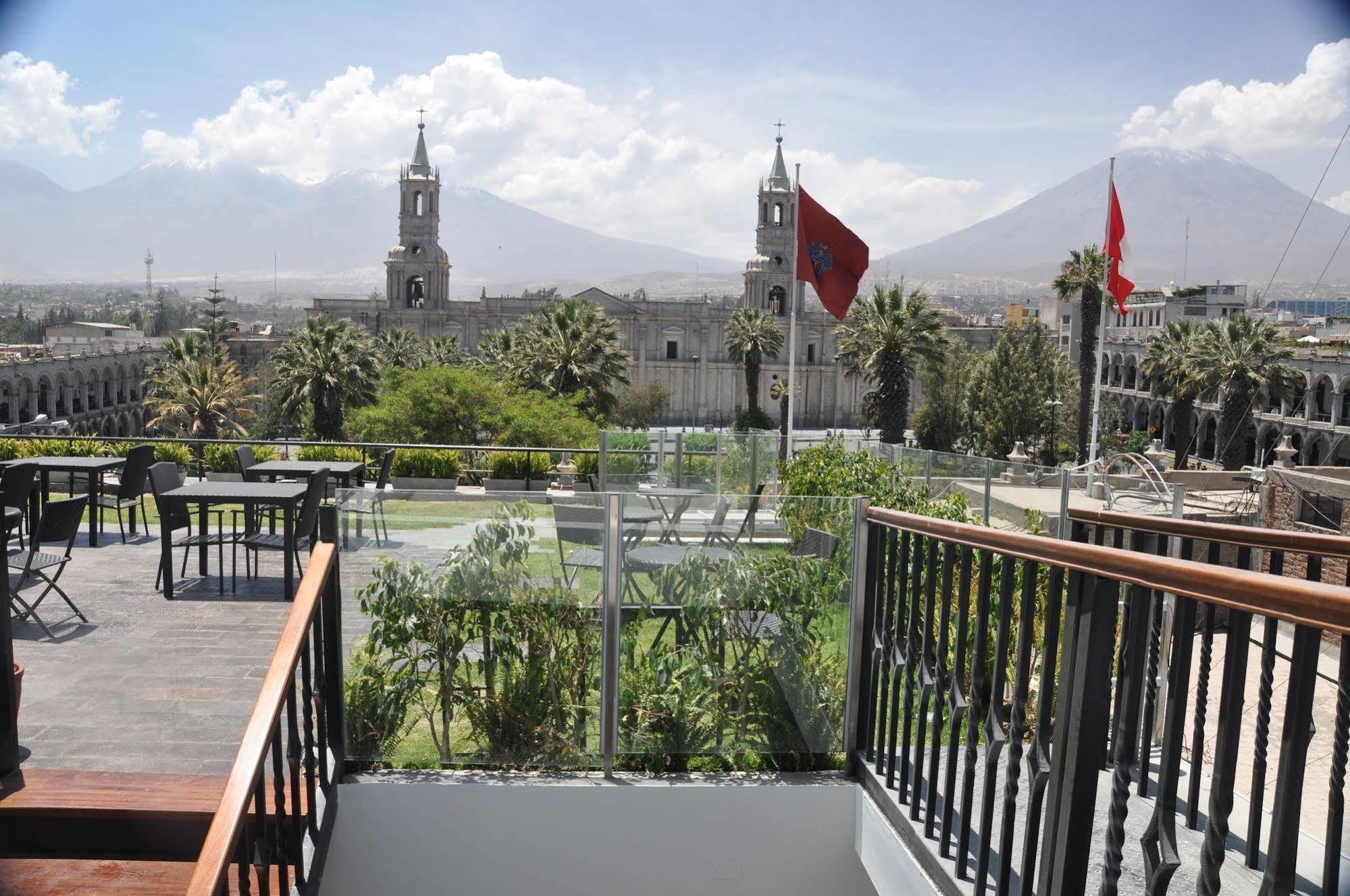 ארקוויפה Katari Hotel At Plaza De Armas מראה חיצוני תמונה
