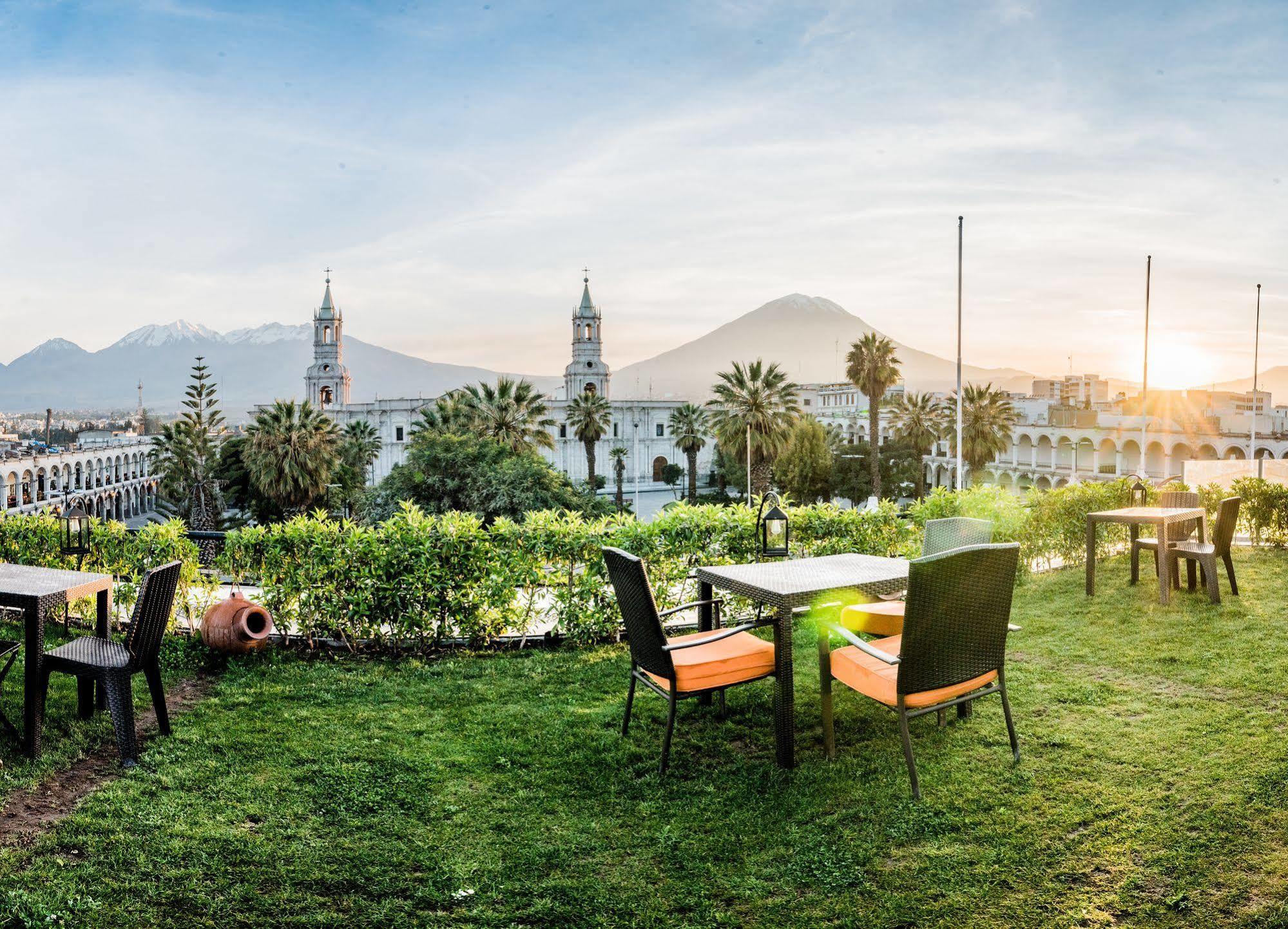 ארקוויפה Katari Hotel At Plaza De Armas מראה חיצוני תמונה