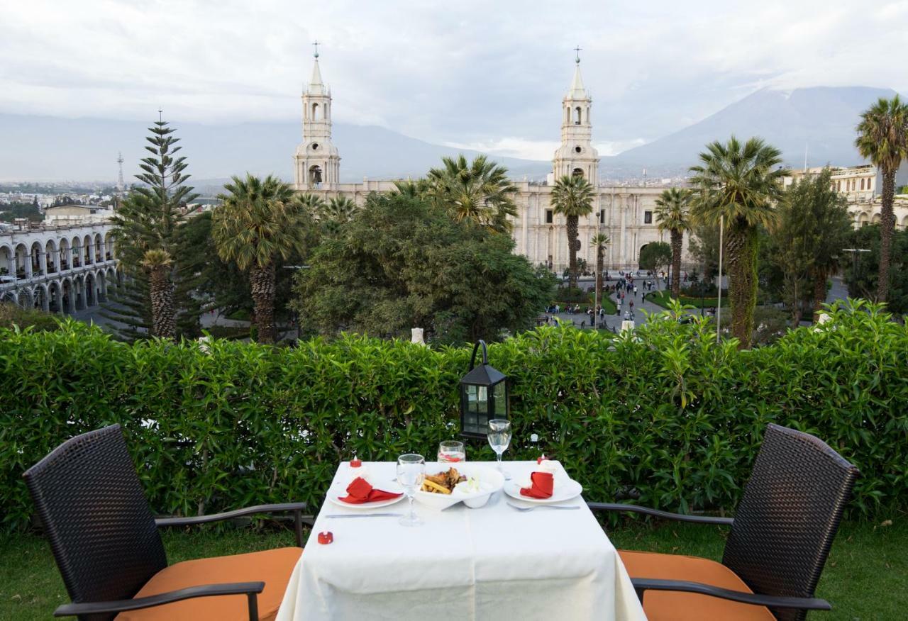 ארקוויפה Katari Hotel At Plaza De Armas מראה חיצוני תמונה